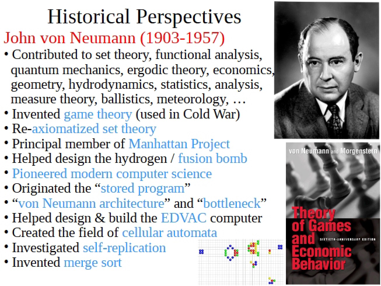 Perspectives from History
