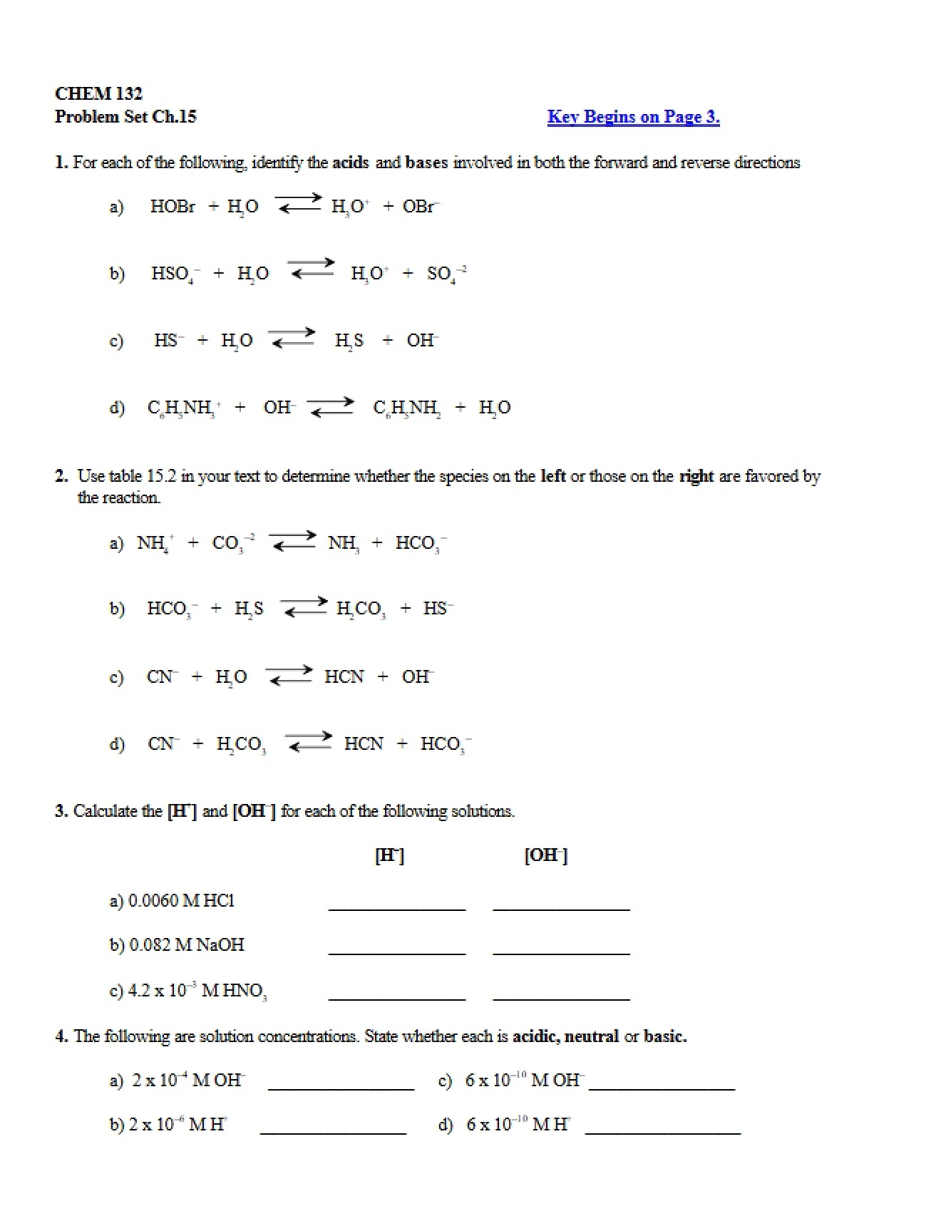 Practice Questions
