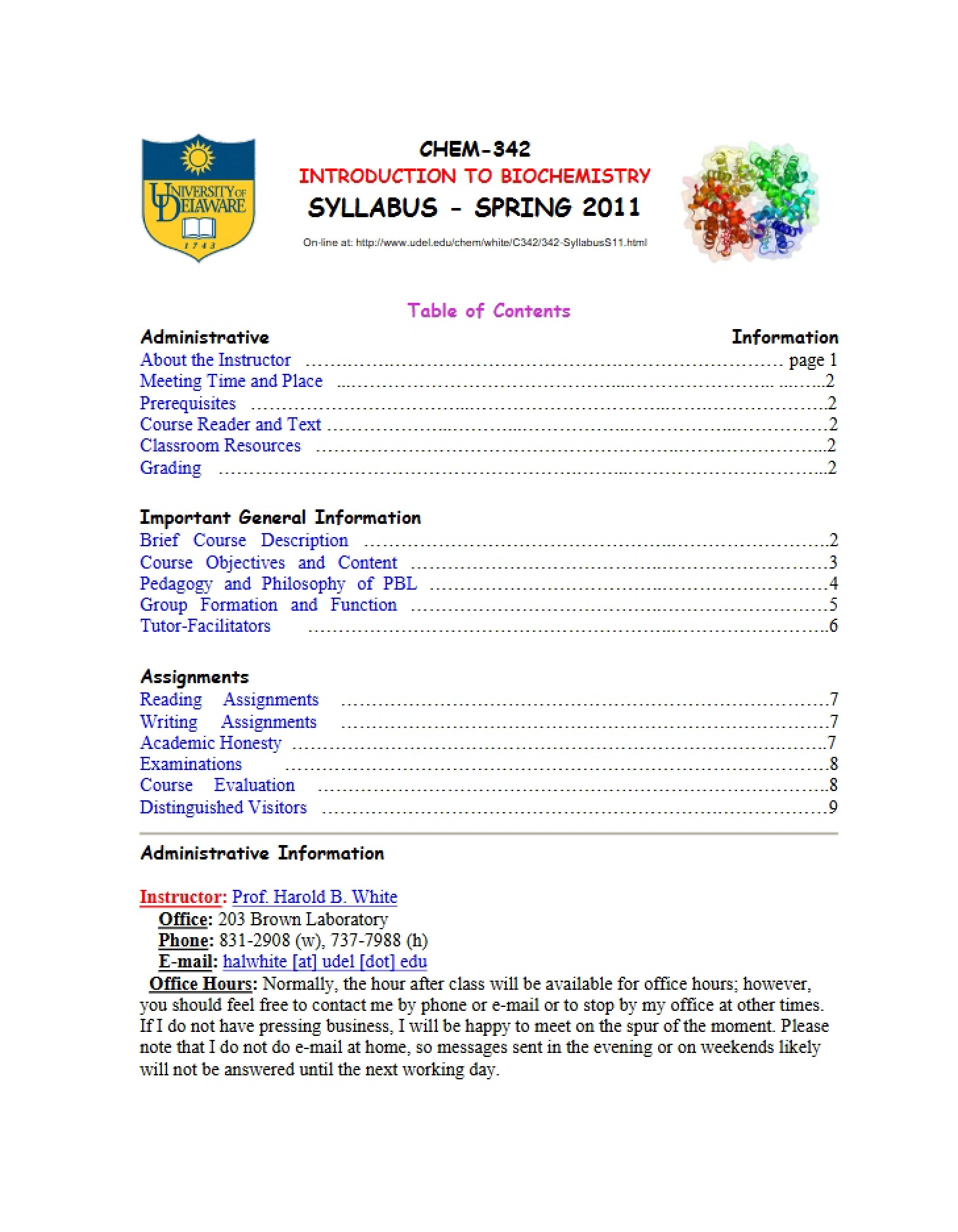 Course Outline