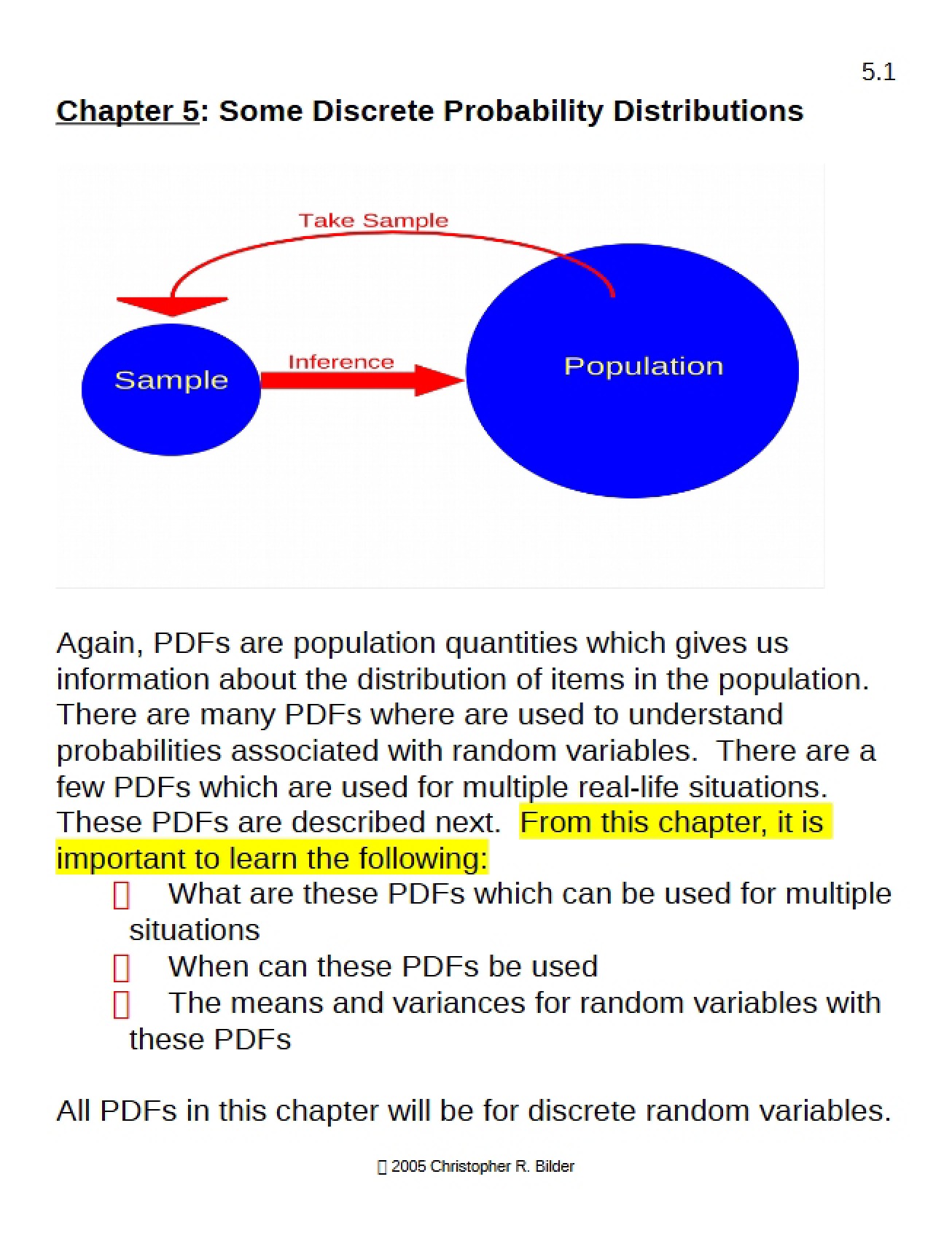 Discrete Probability Distributions Overview