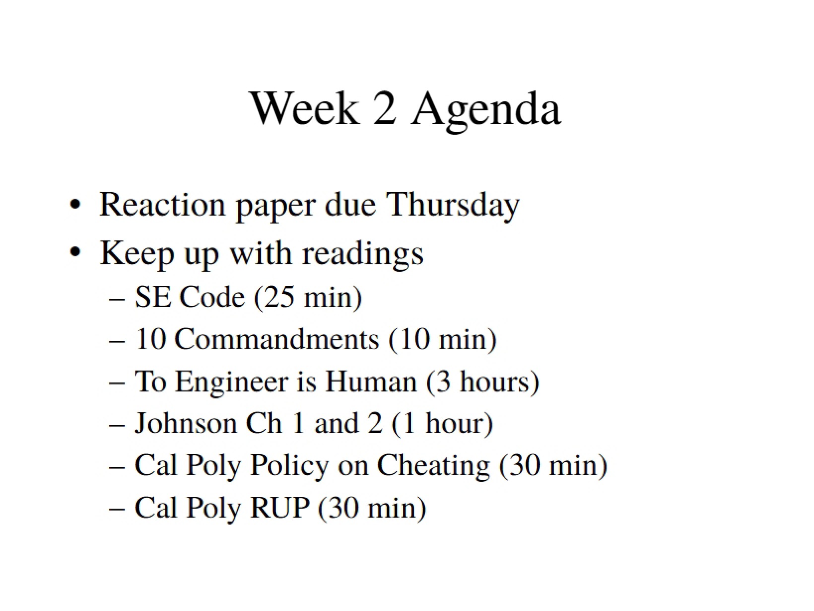 Course Overview (CSC 300)
