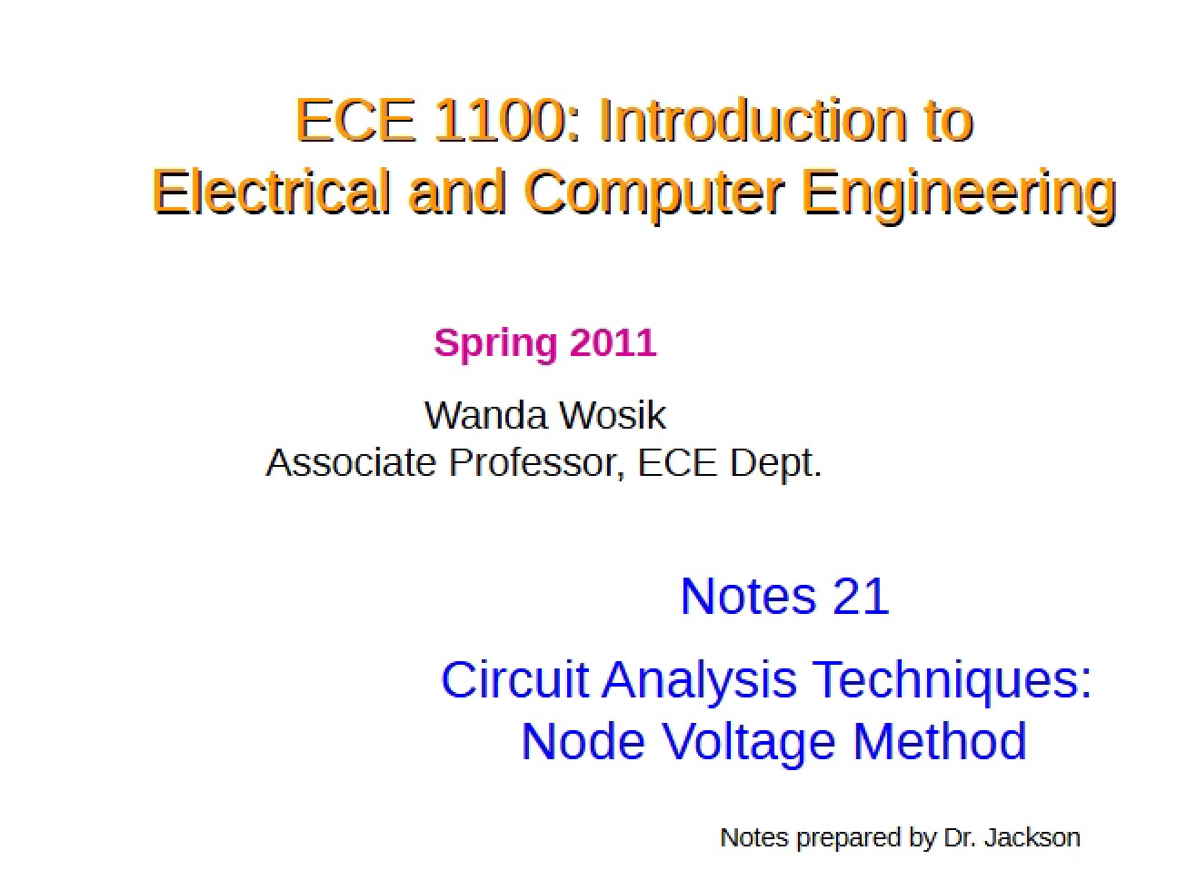 Note Set 21