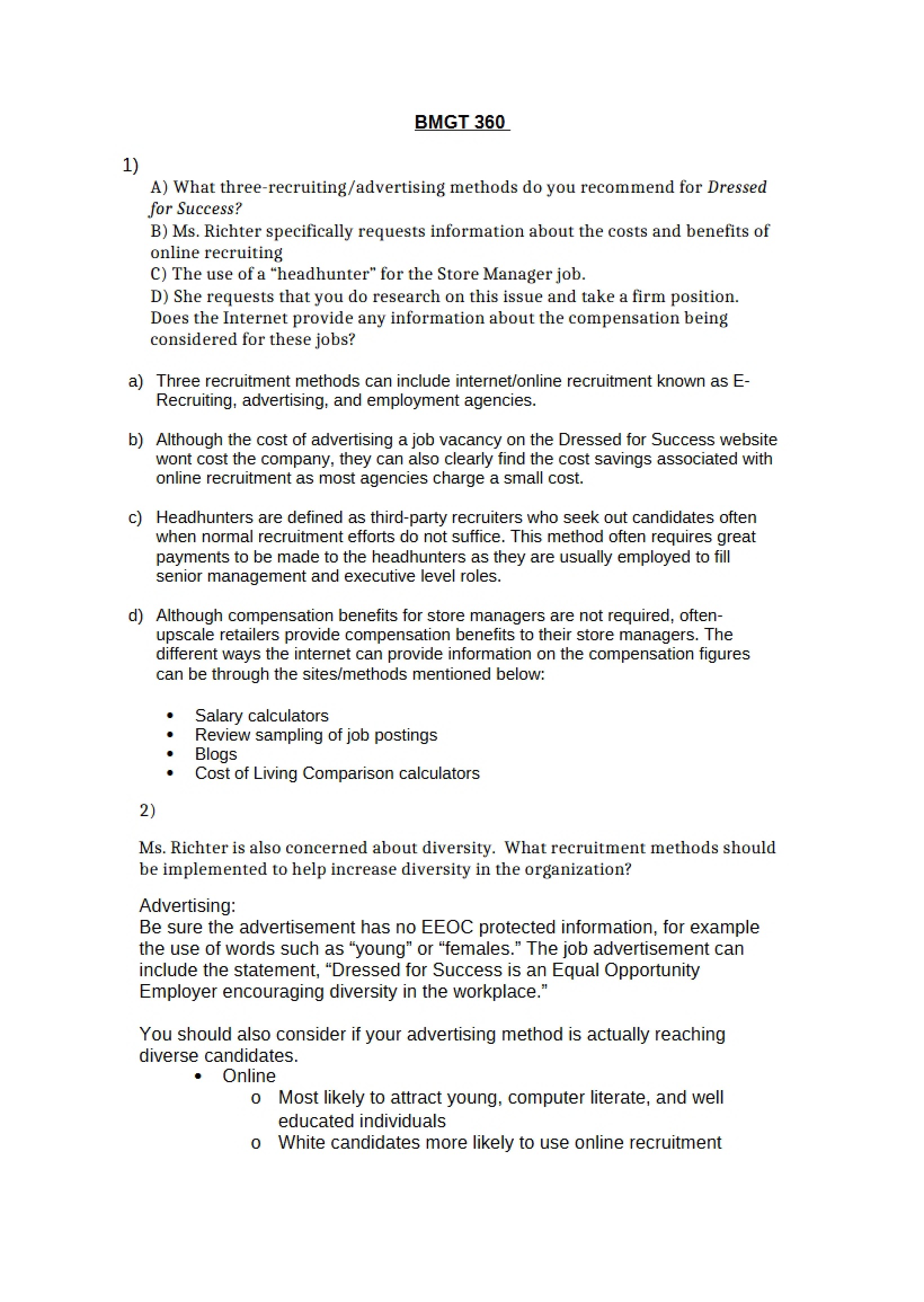 General Notes
