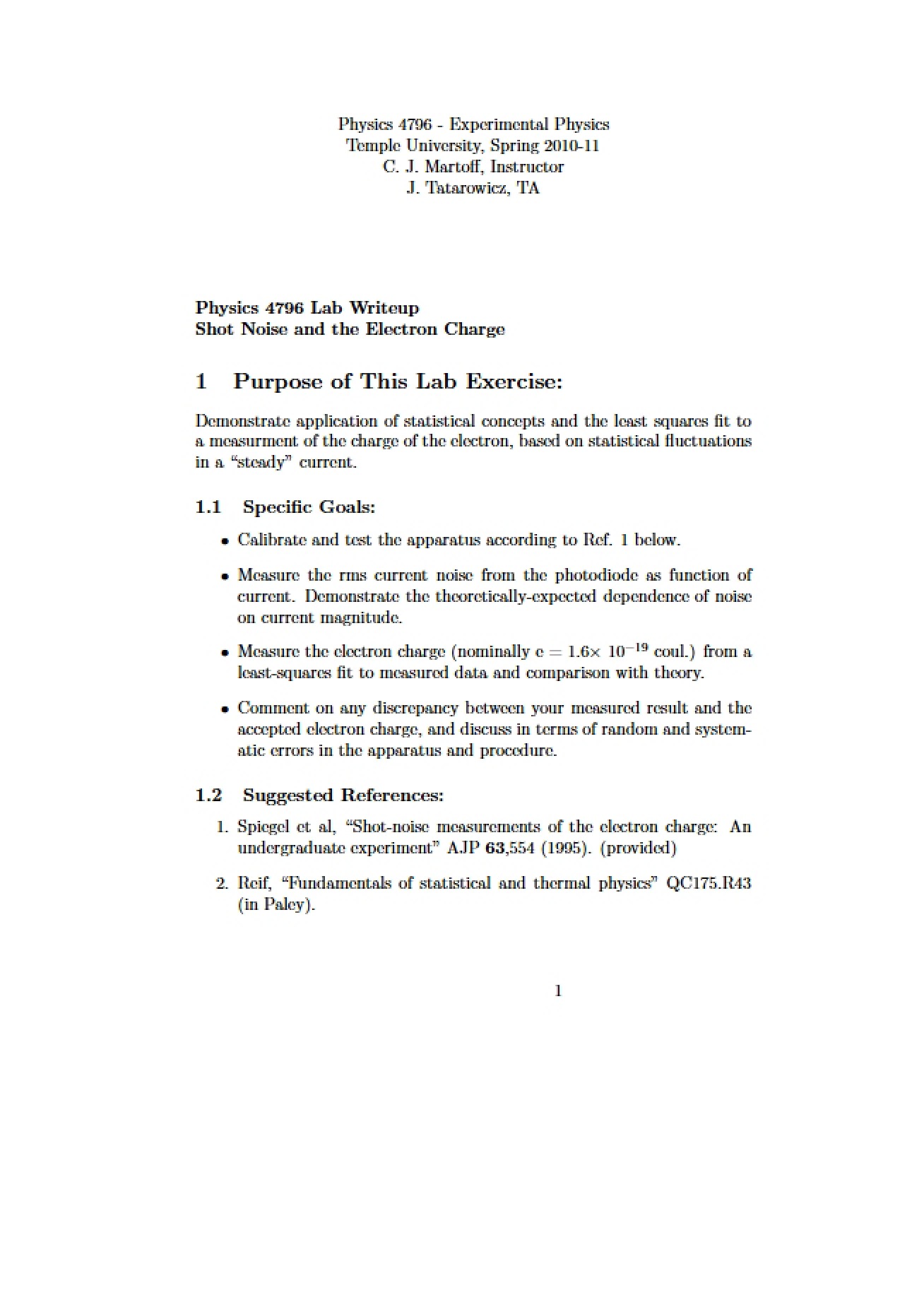 Guide to Writing Lab Reports