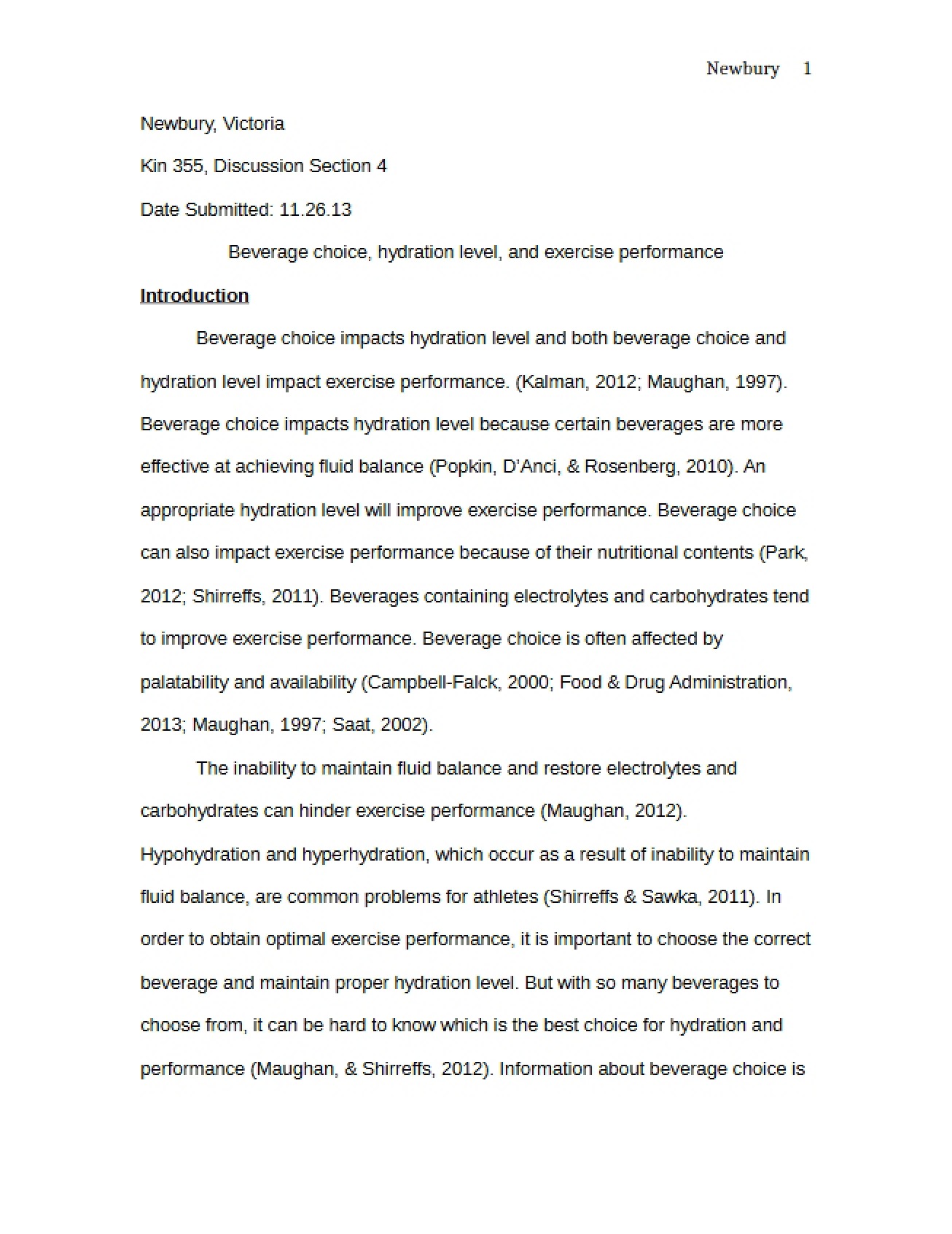 Fourth Research Paper Task