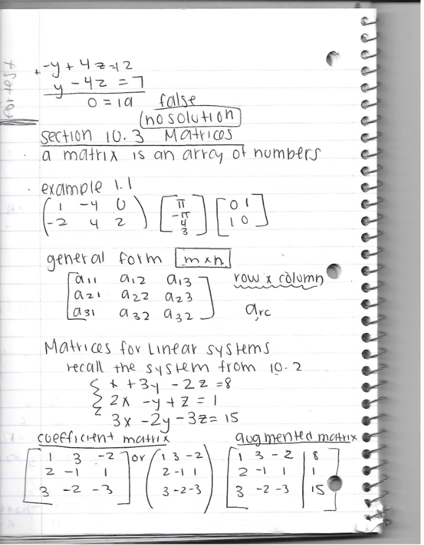 Class Session Materials