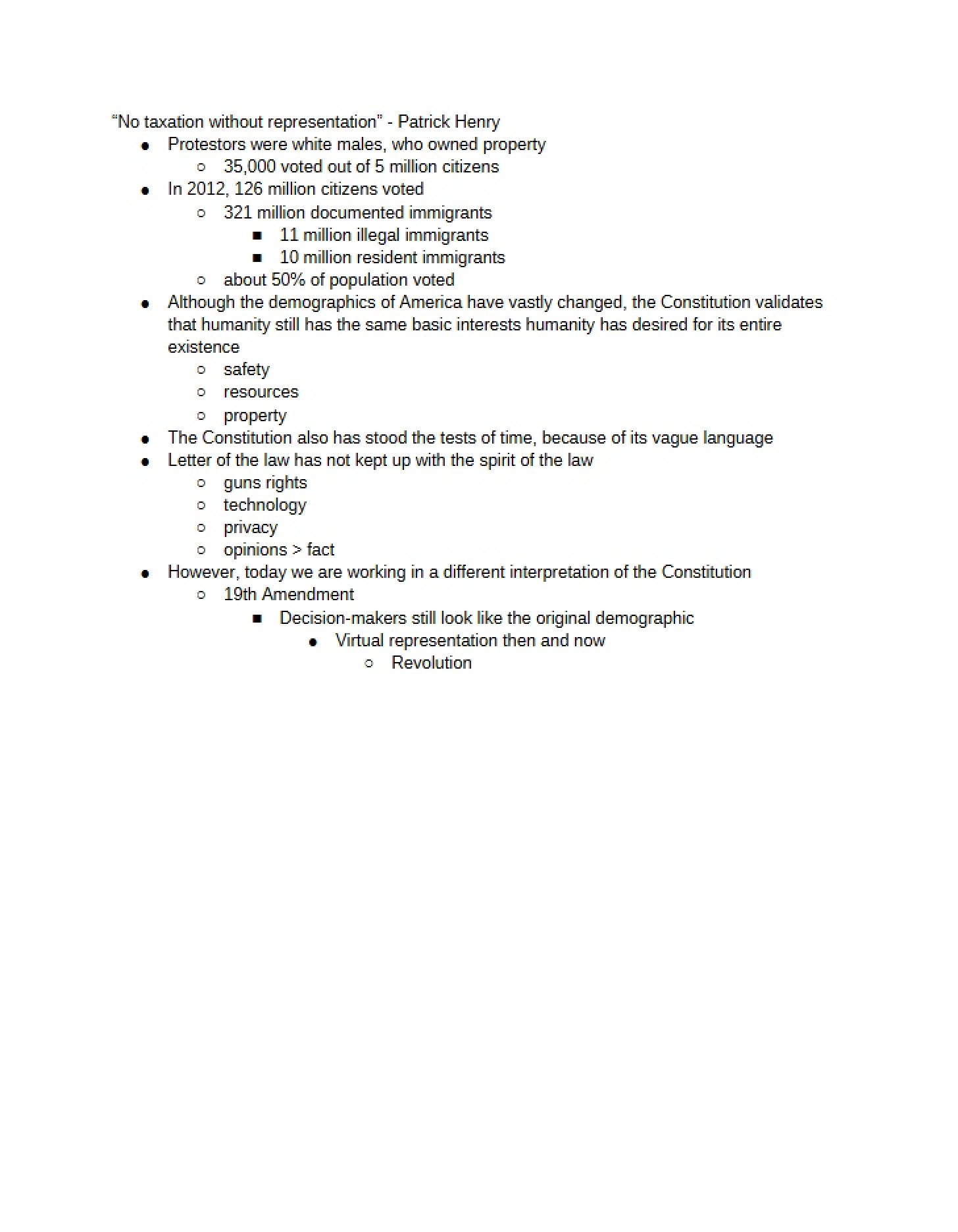 Lecture Notes - POSC 100
