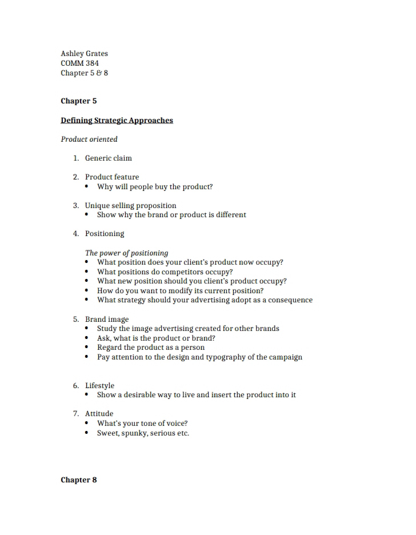 Strategic Approaches Definition