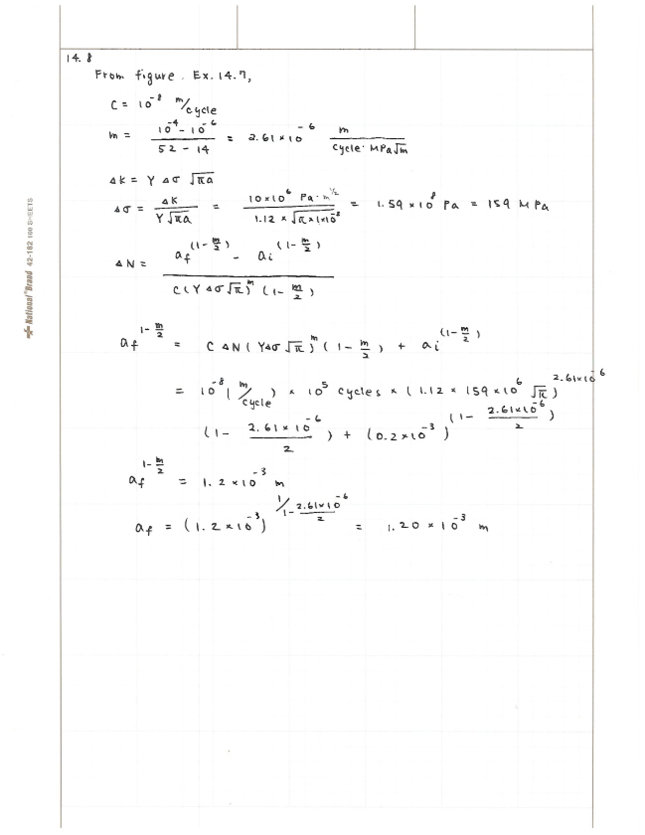 Materials Behavior Homework 9