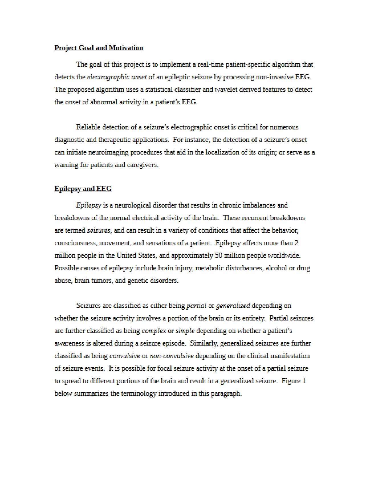 Epilepsy Concepts
