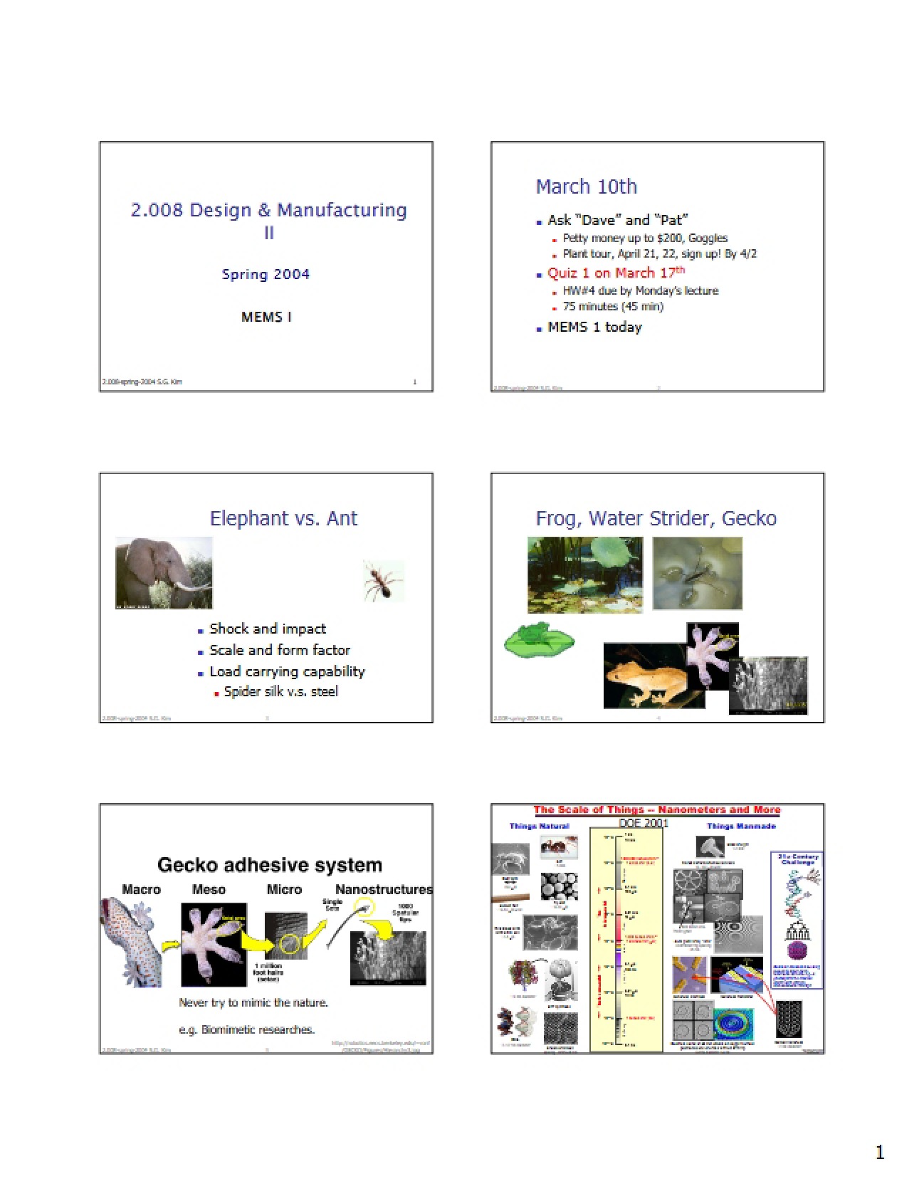 Course Lecture Notes