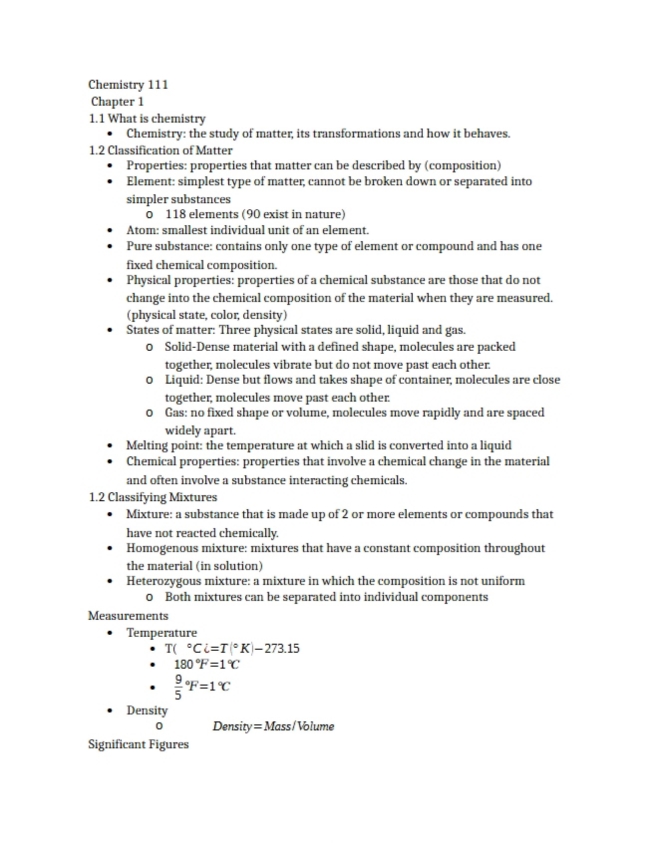Course Study Guide