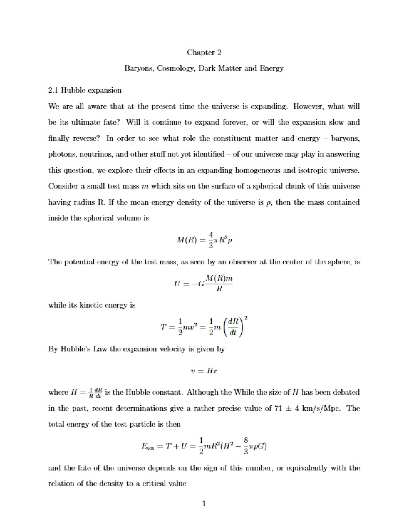 Notes for Review - 10 Pages