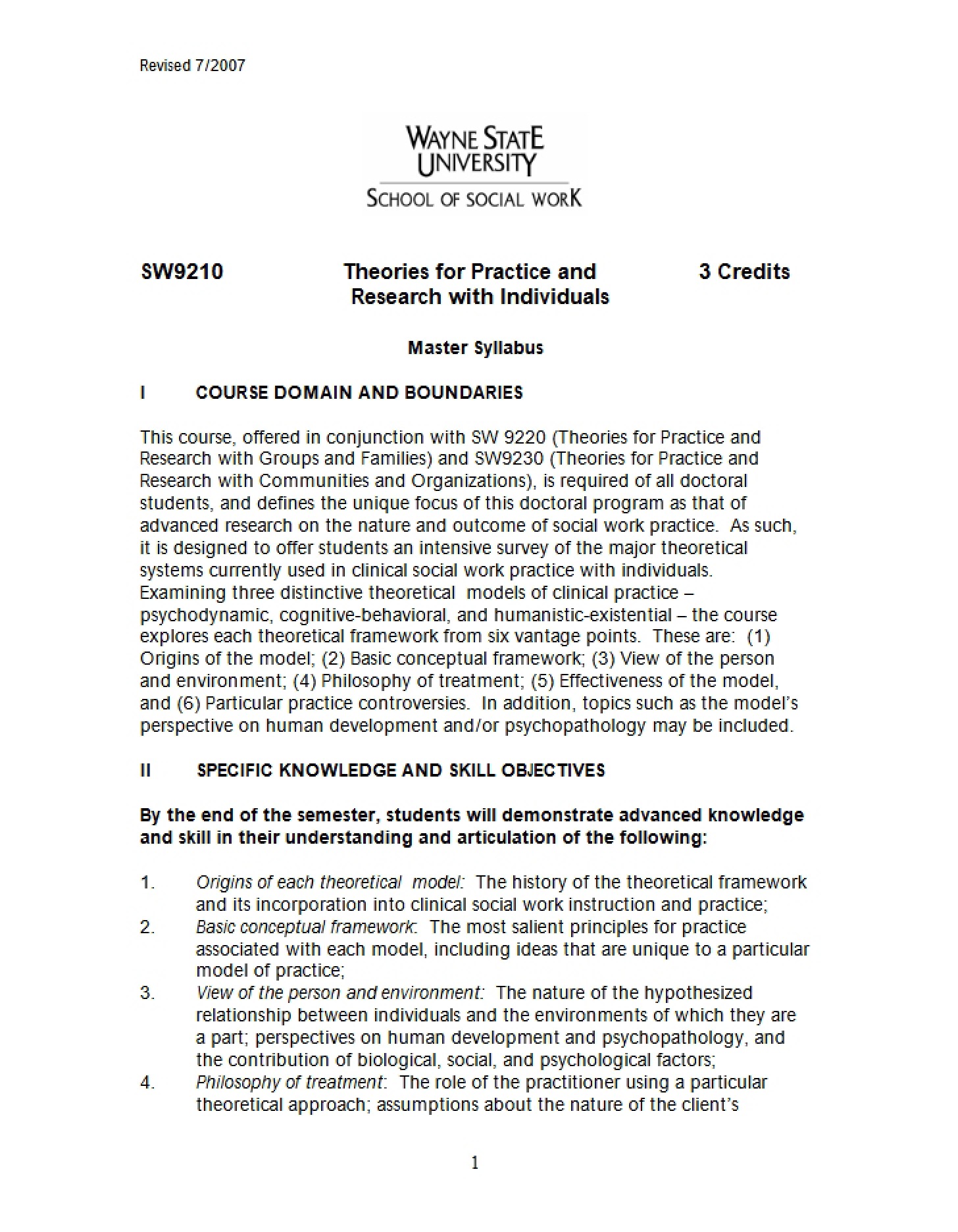 Syllabus 2014
