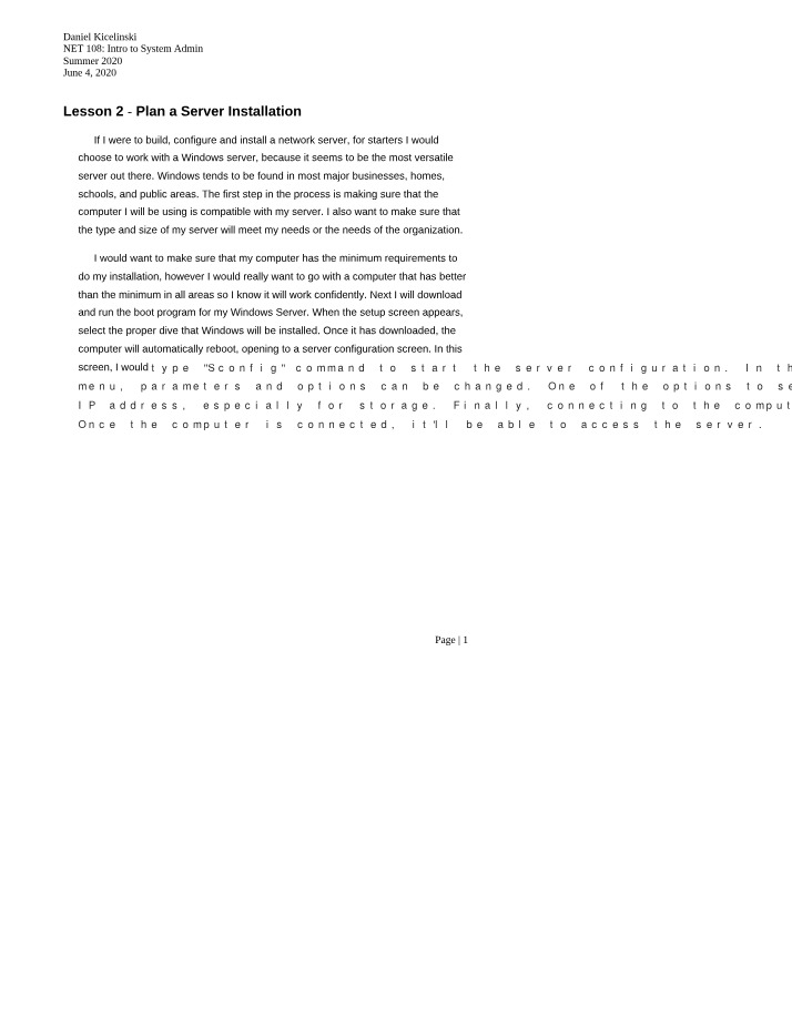 Windows Server Installation Planning Guide