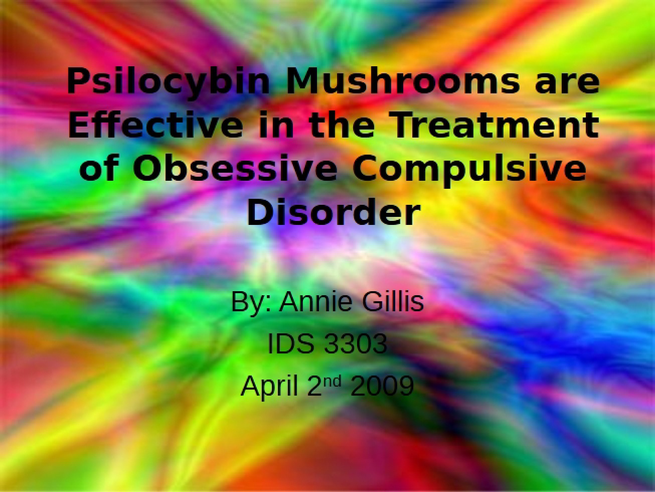 Treating OCD with Psilocybin Mushrooms