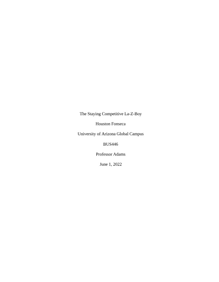 BUS446 - Week 2 Assignments