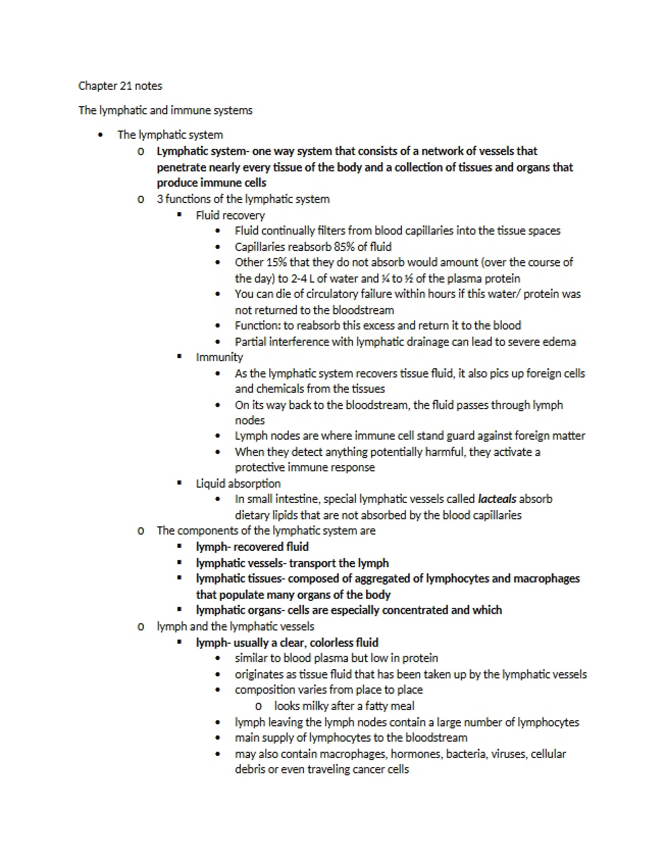 Notes on Chapter Twenty-One