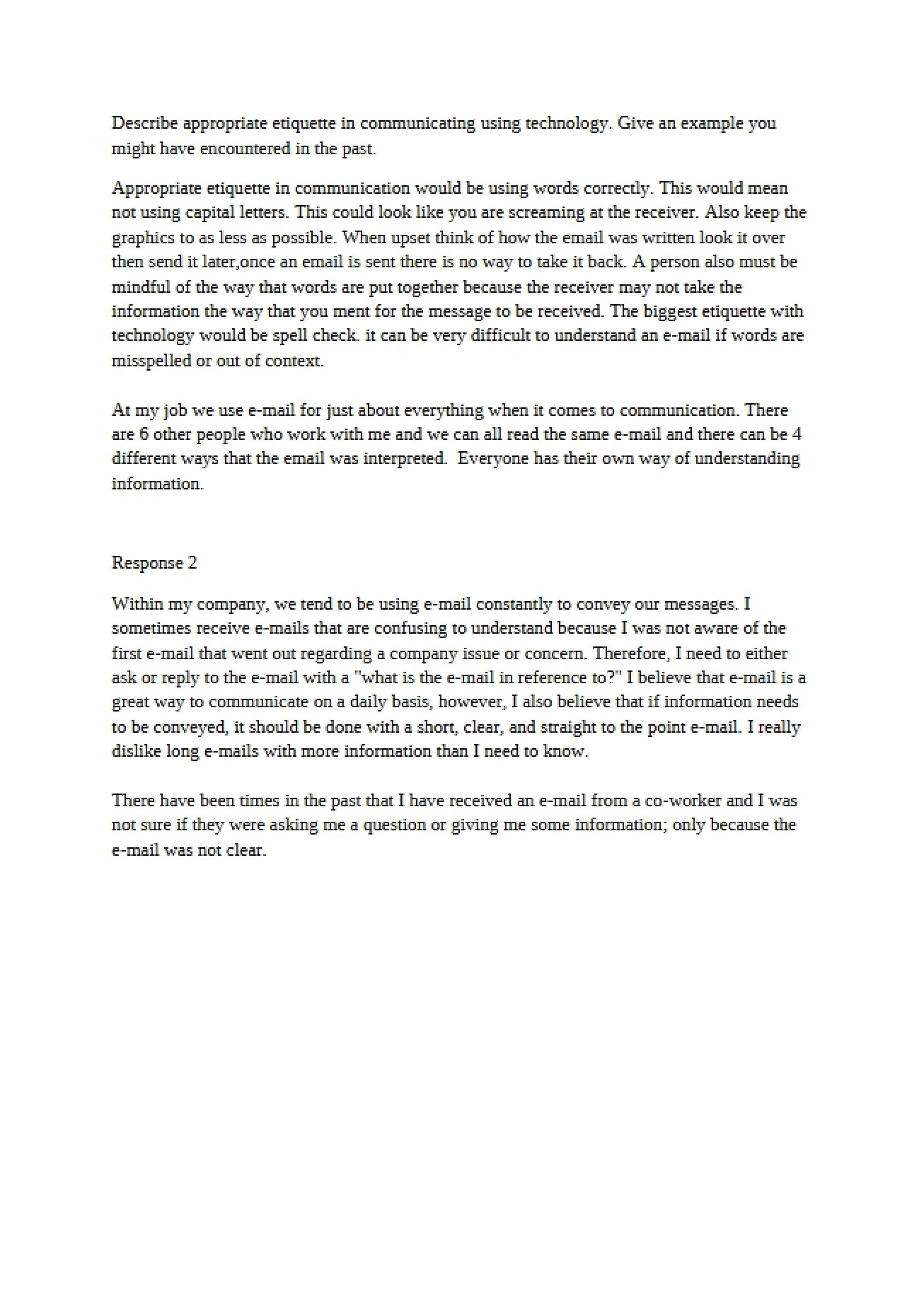 Research Essay