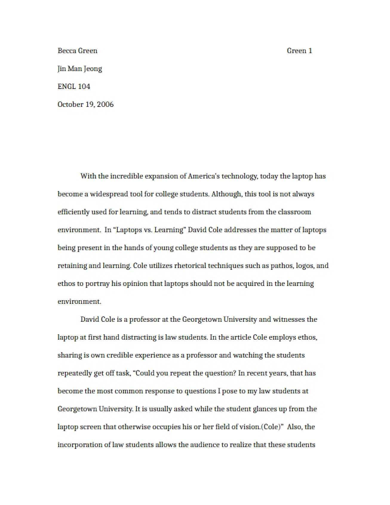 Rough Draft by Cole