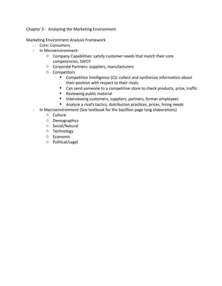 BU352 - All Notes 3