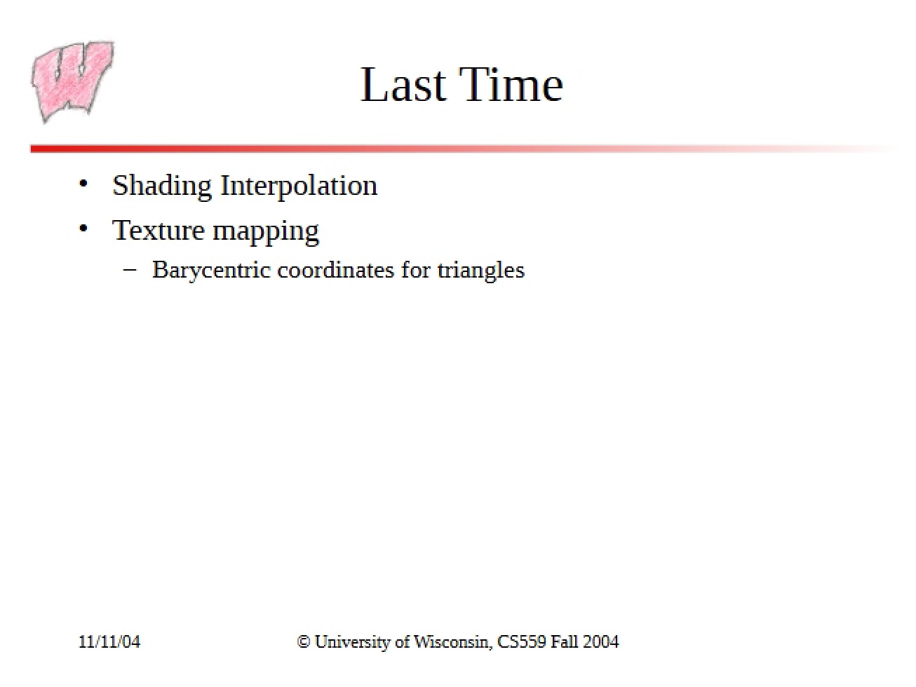 Anti-Aliasing of Textures