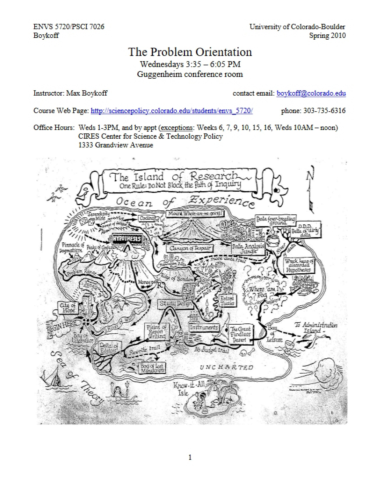 Problem Orientation Syllabus