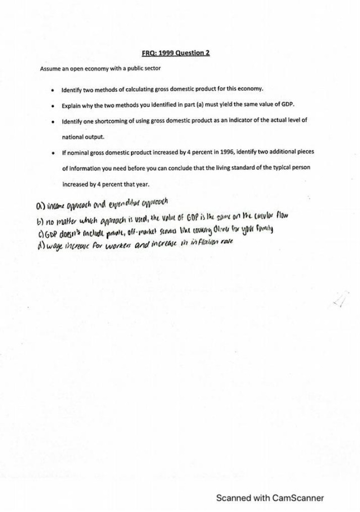 Calculating GDP in Open Economies - Methods and Limitations