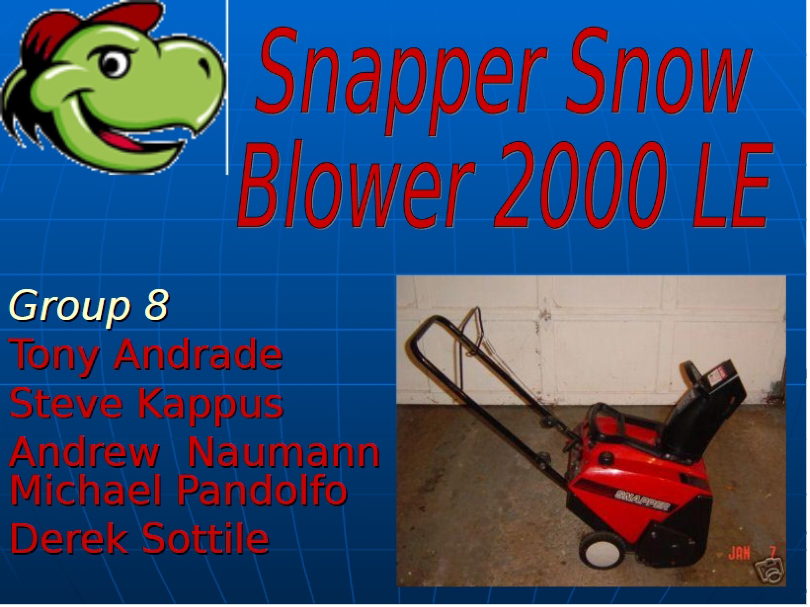 Snowblower by Snapper