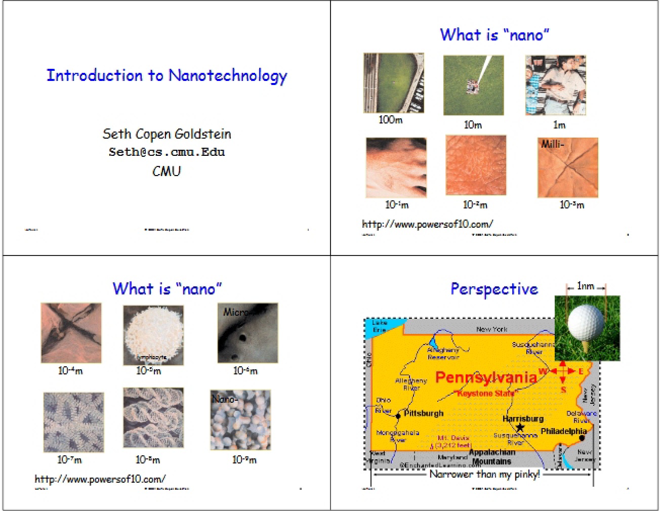 Nanotechnology Introduction