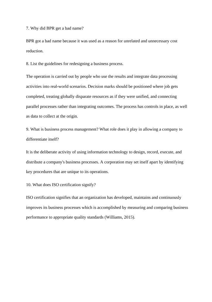 Why BPR Got a Bad Name - Unnecessary Cost Reduction