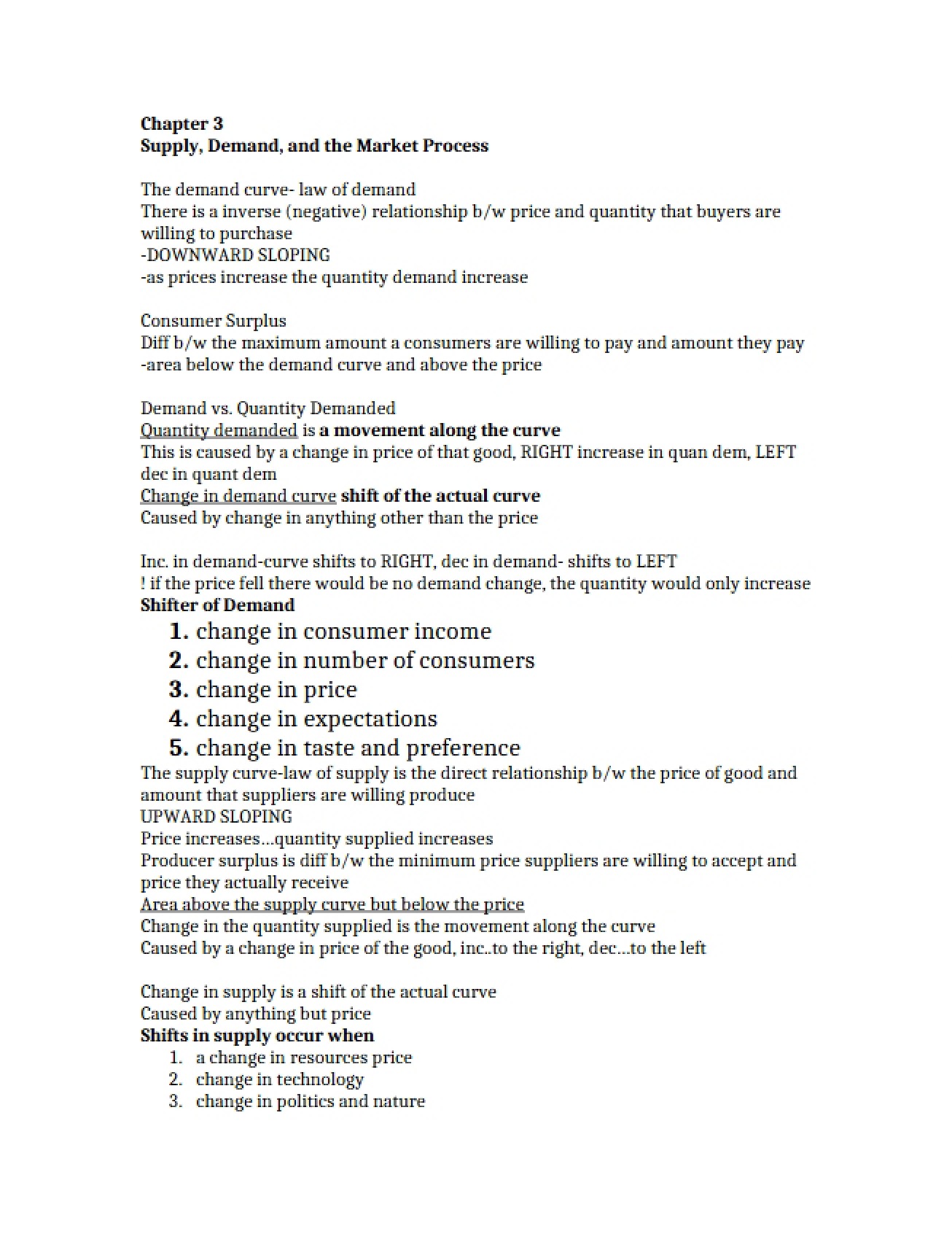 Market Process, Demand, and Supply Explained