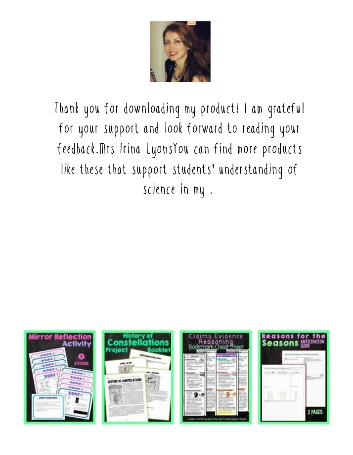Worksheet for Textbook Scavenger Hunt