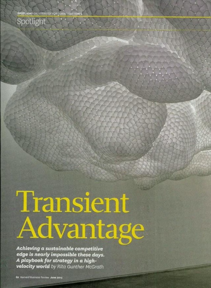 Reading on Transient Advantage