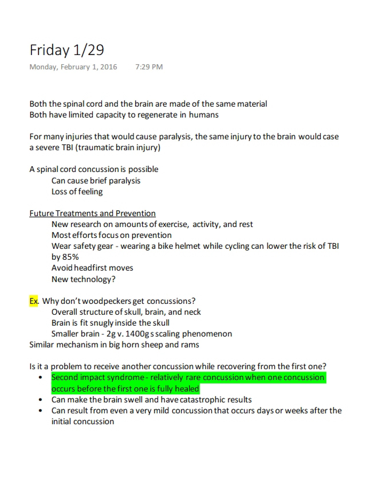 Social Issues Biology Notes II