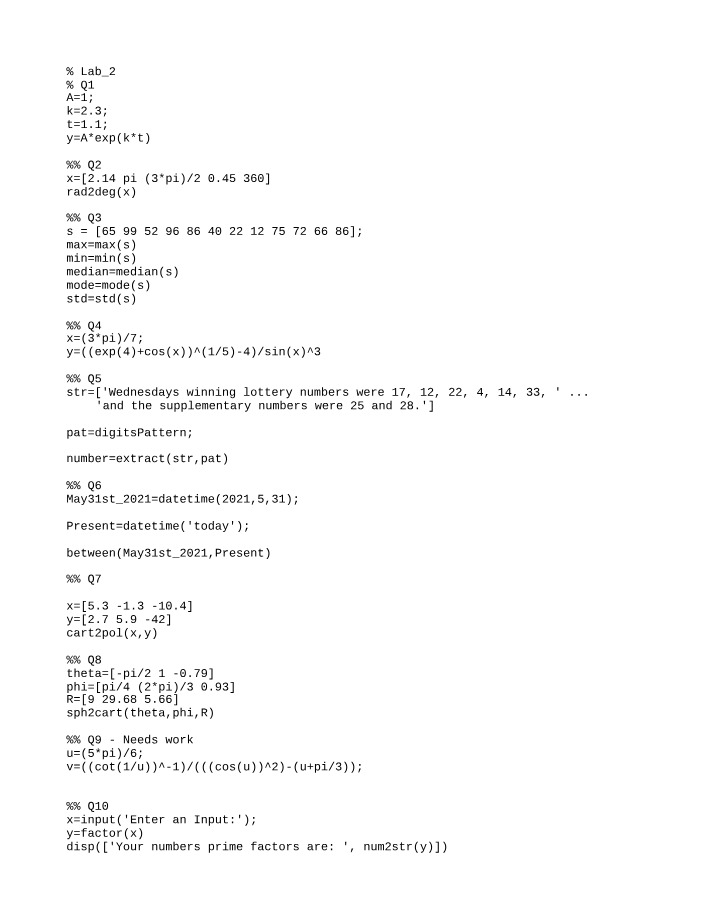 COMP300027 Lab 2