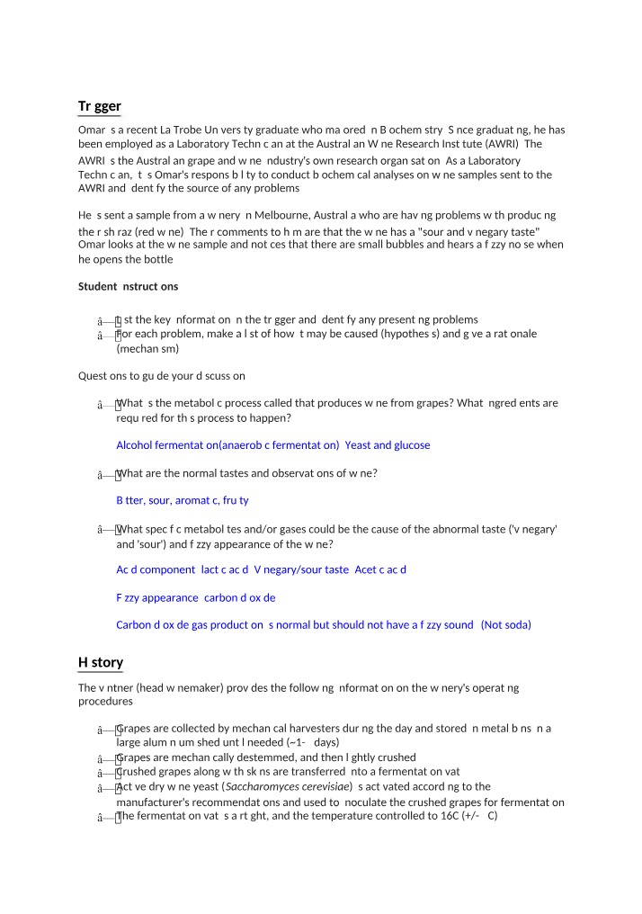 BCH 2MBC Lab Notes - Omar