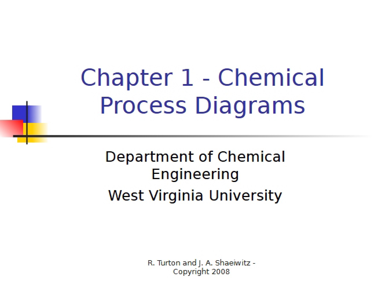 Diagrams of Processes (Chapter 1)