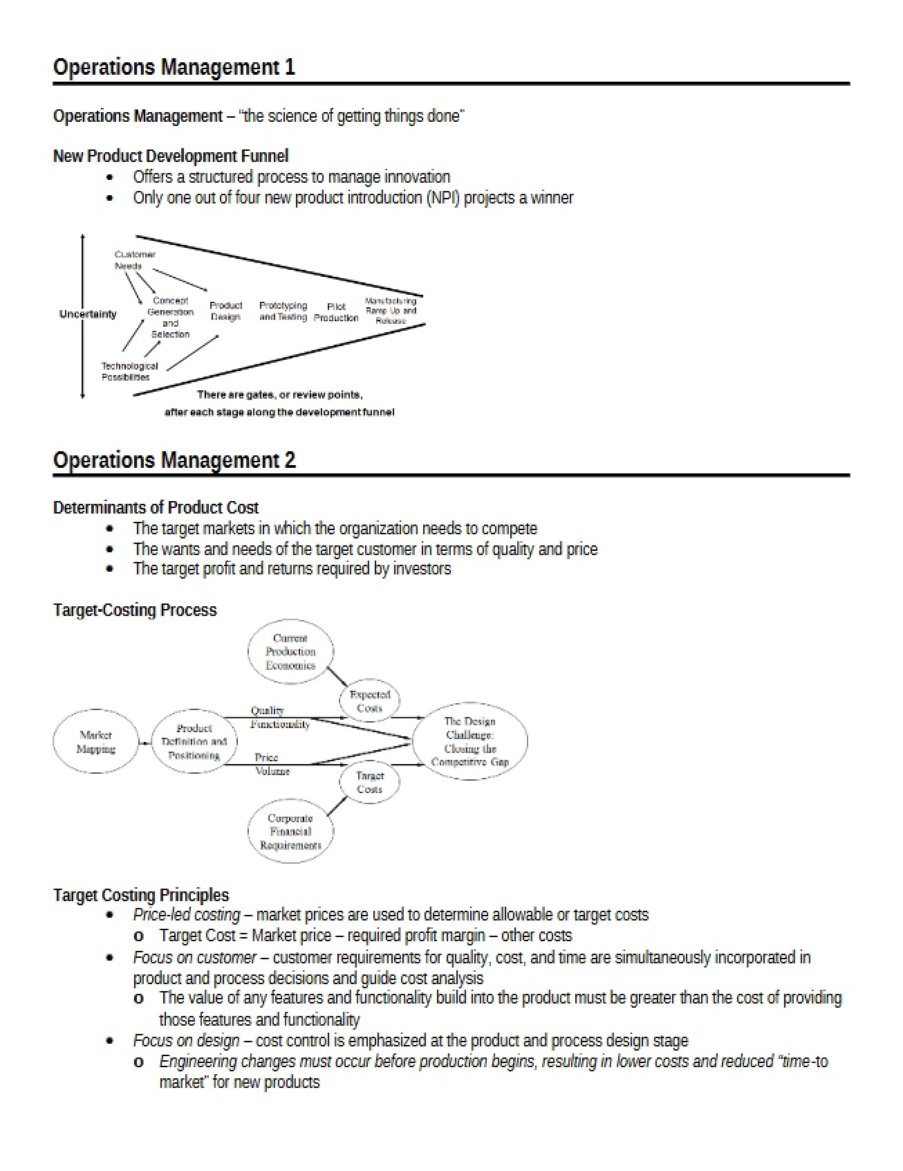 Op Management - Part 1