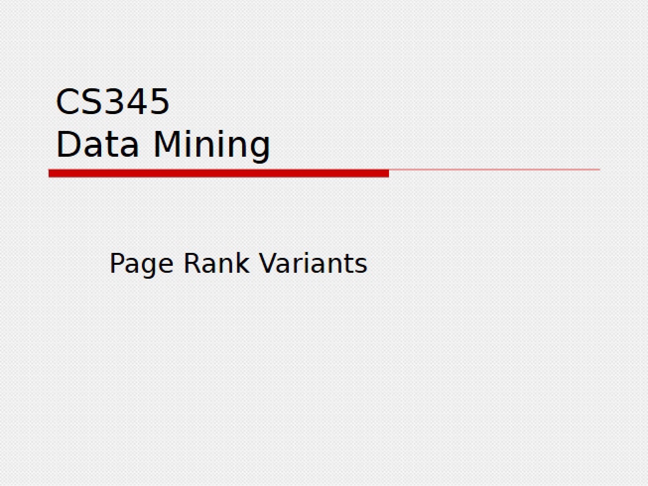 Data Mining Study Notes (Set 4)