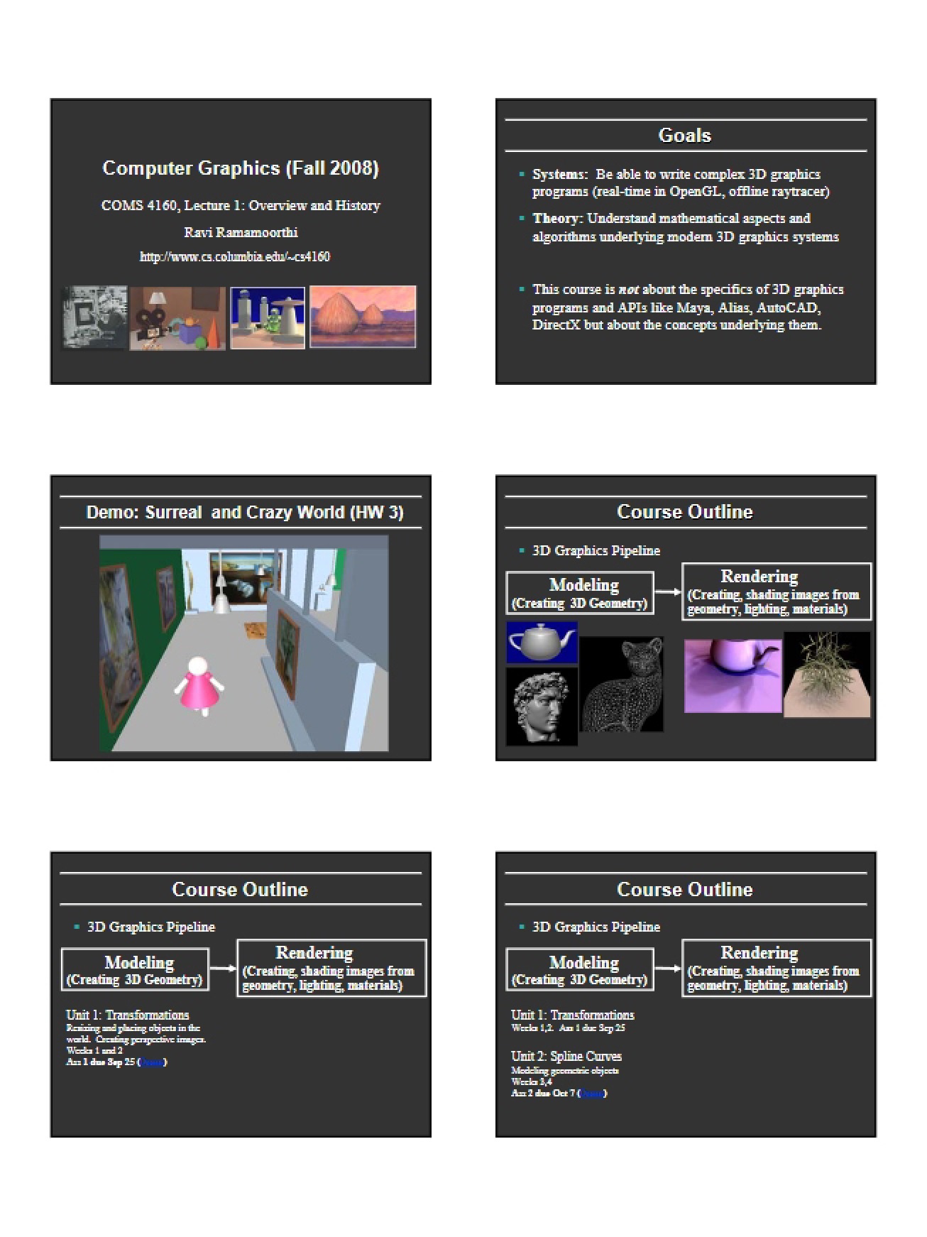 History and Overview of Computer Graphics