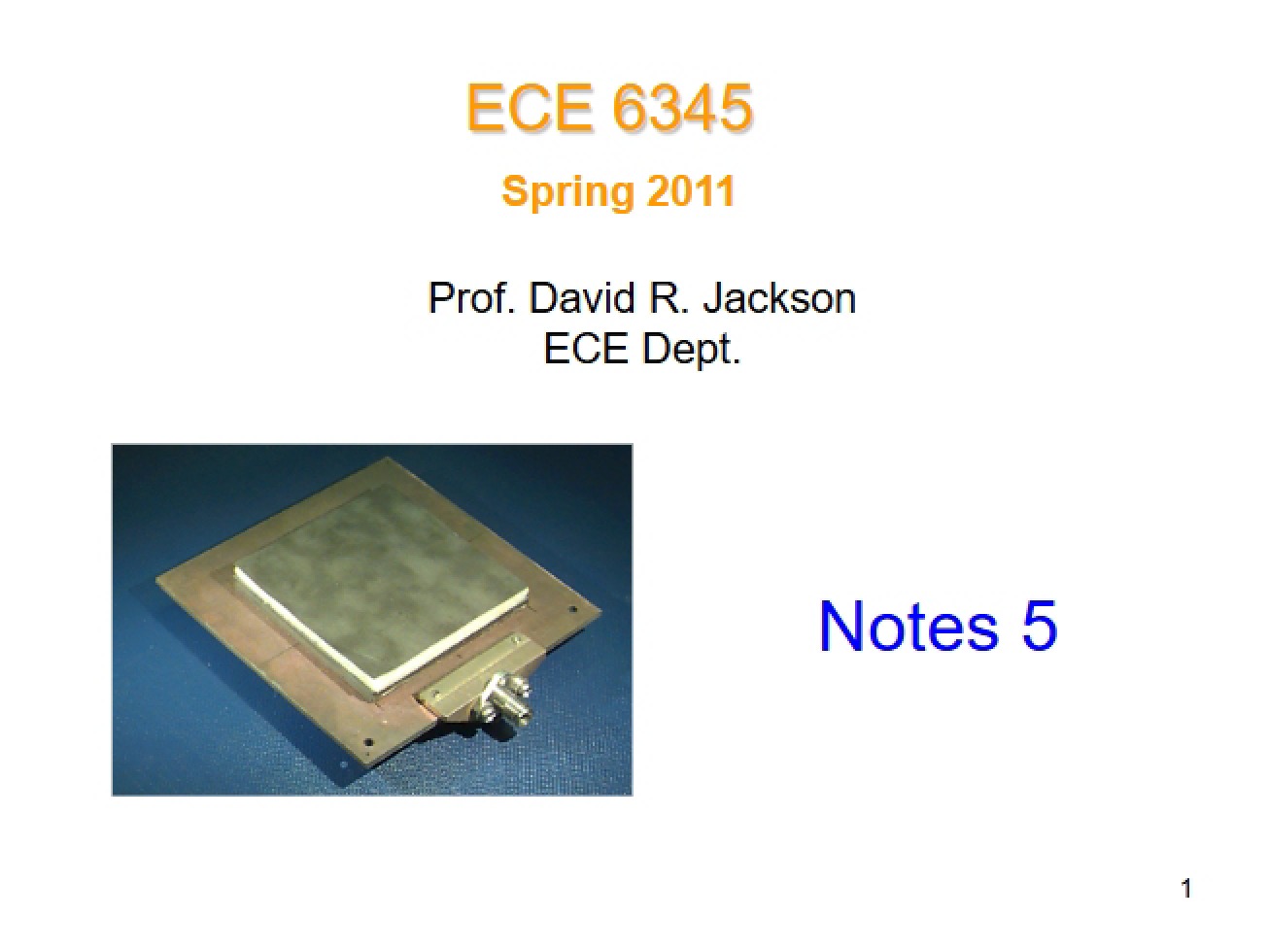 Notes 5 (Part 2)