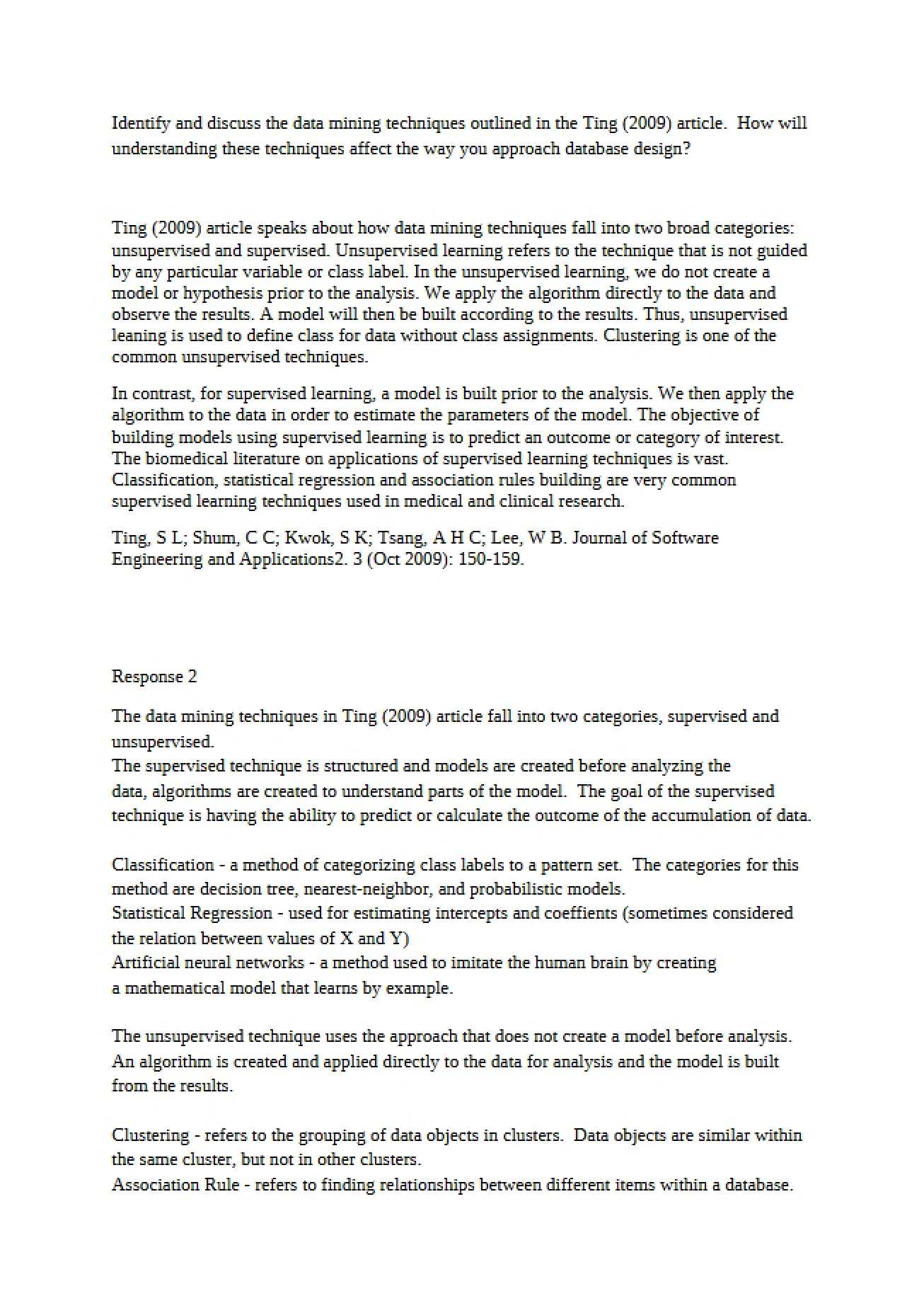 Module Exercise
