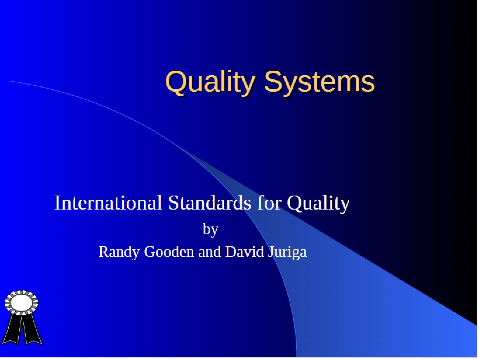 Systems of Quality