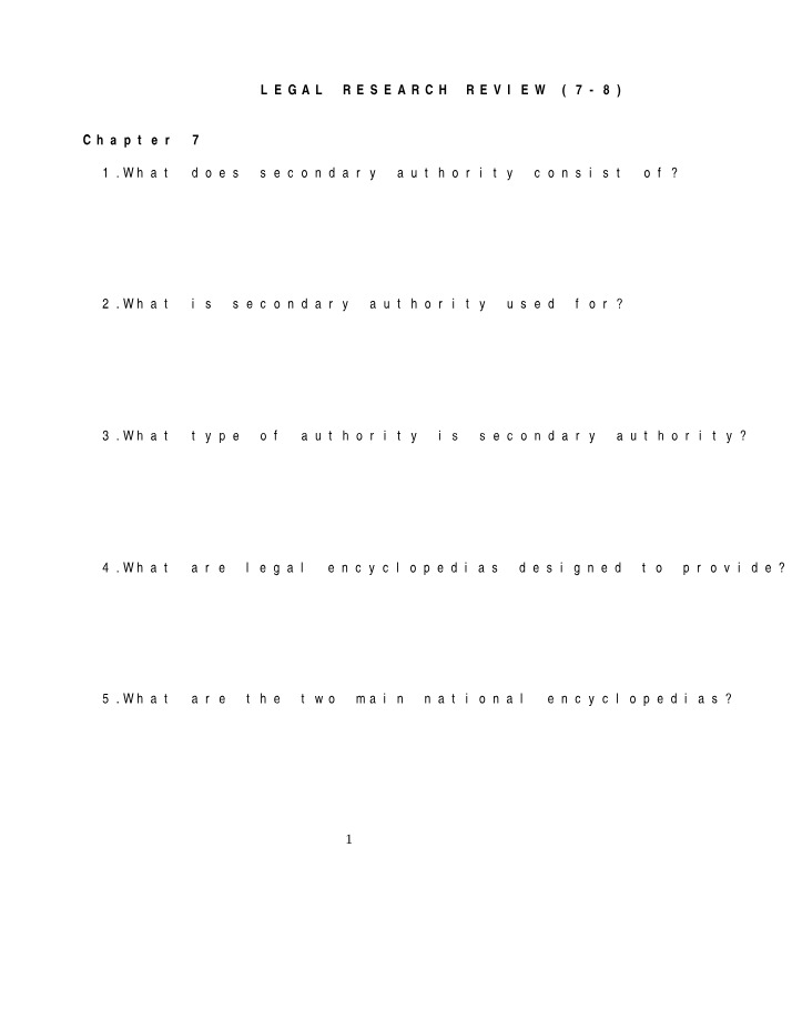 Chapters 7-8 Review