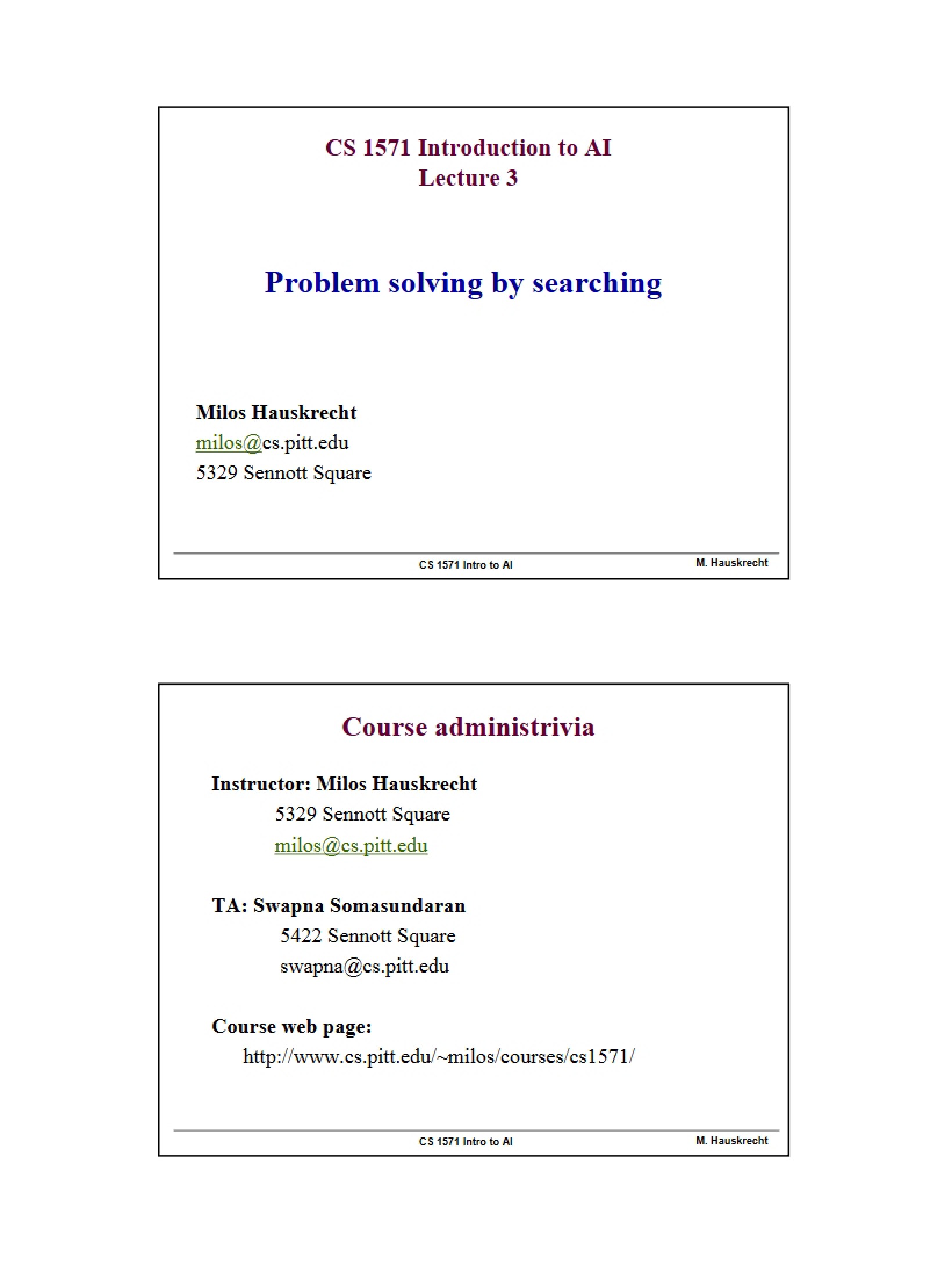 Searching for Problem Solutions