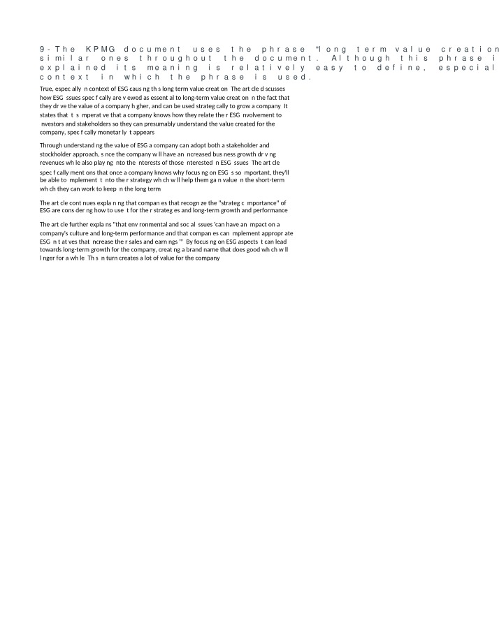 Strategic Importance of Long-Term Value Creation