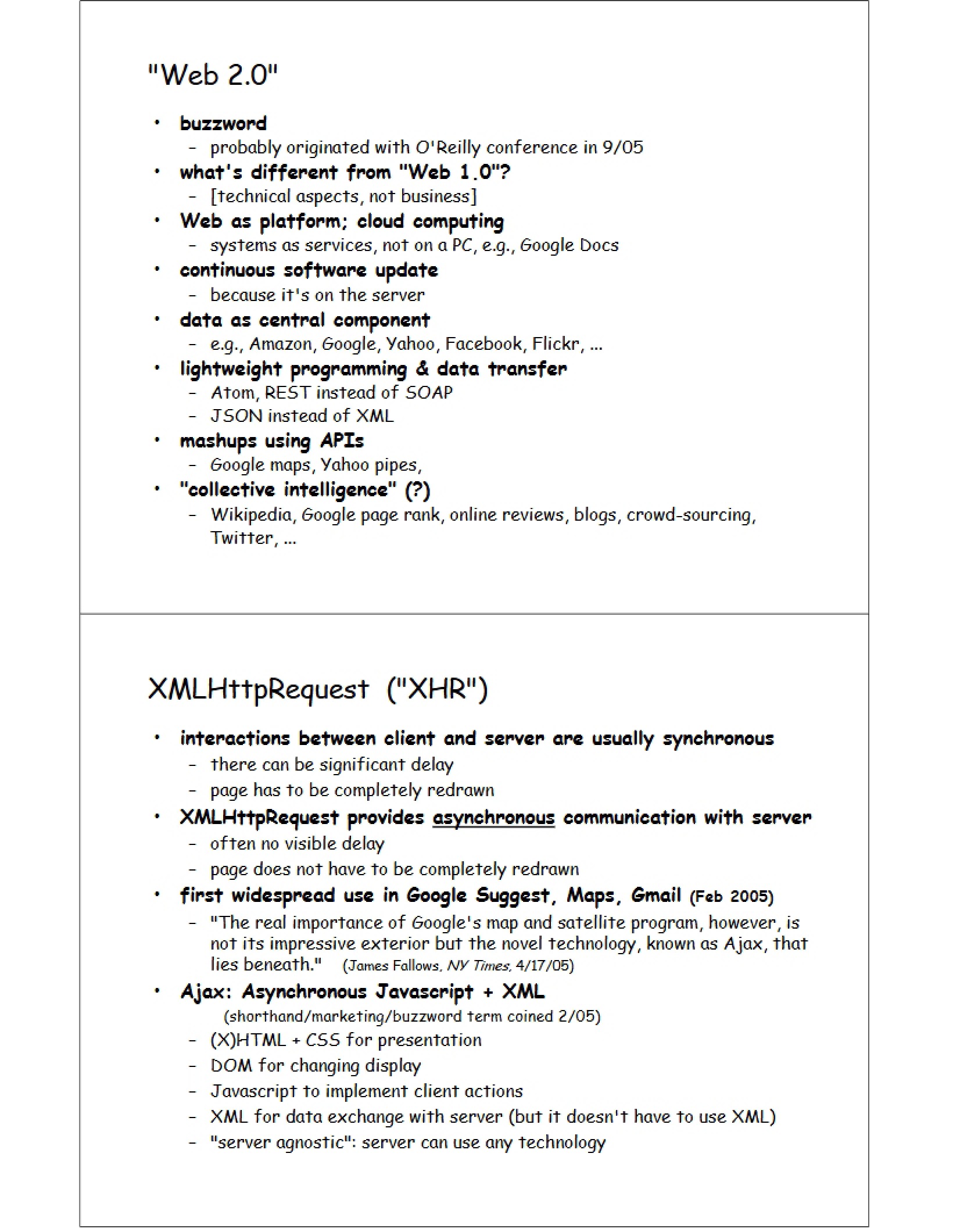 Concepts of Web 2.0