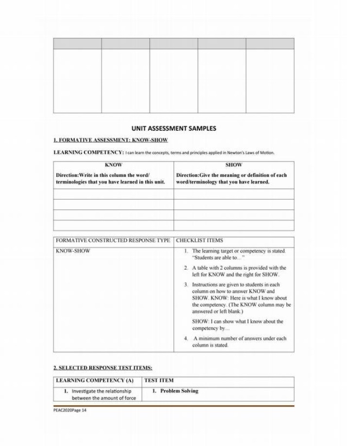 Newton's Laws of Motion Formative Assessment