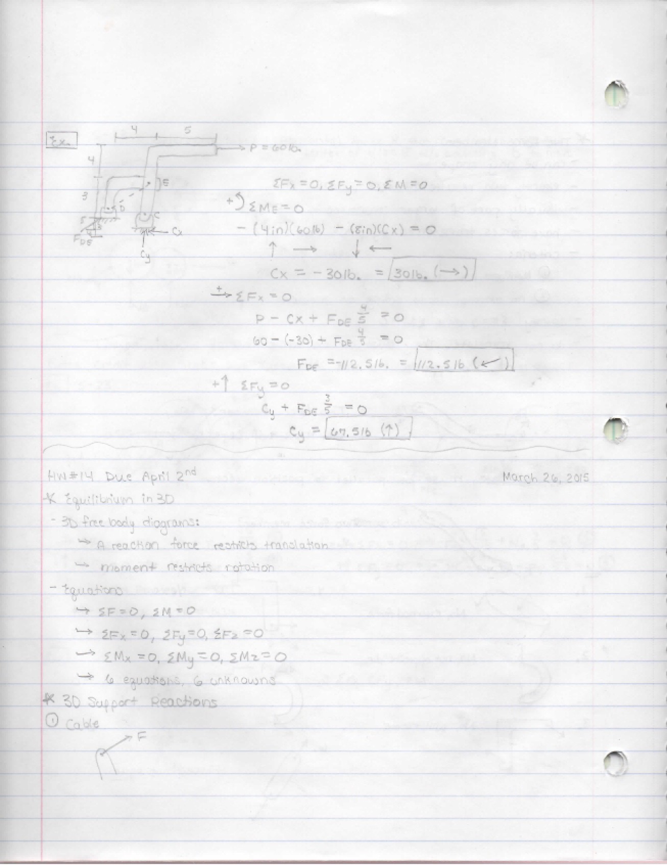 Second Set of Notes
